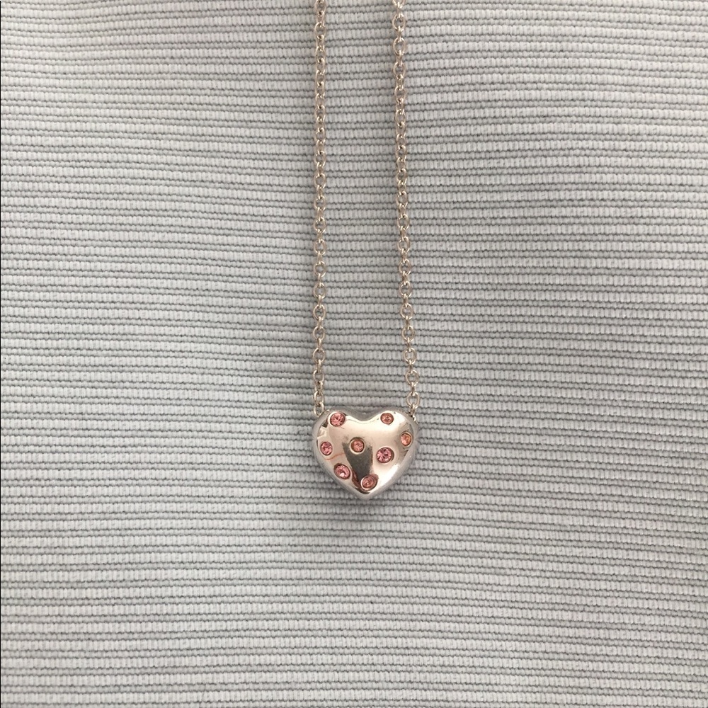 Swarovsky Crystal Heart Necklace